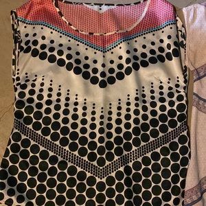 Two tops very cute but at my work can’t wear color